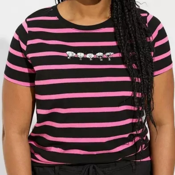 Nickelodeon Black and Pink Invader Zim T-Shirt - Picture 7 of 9